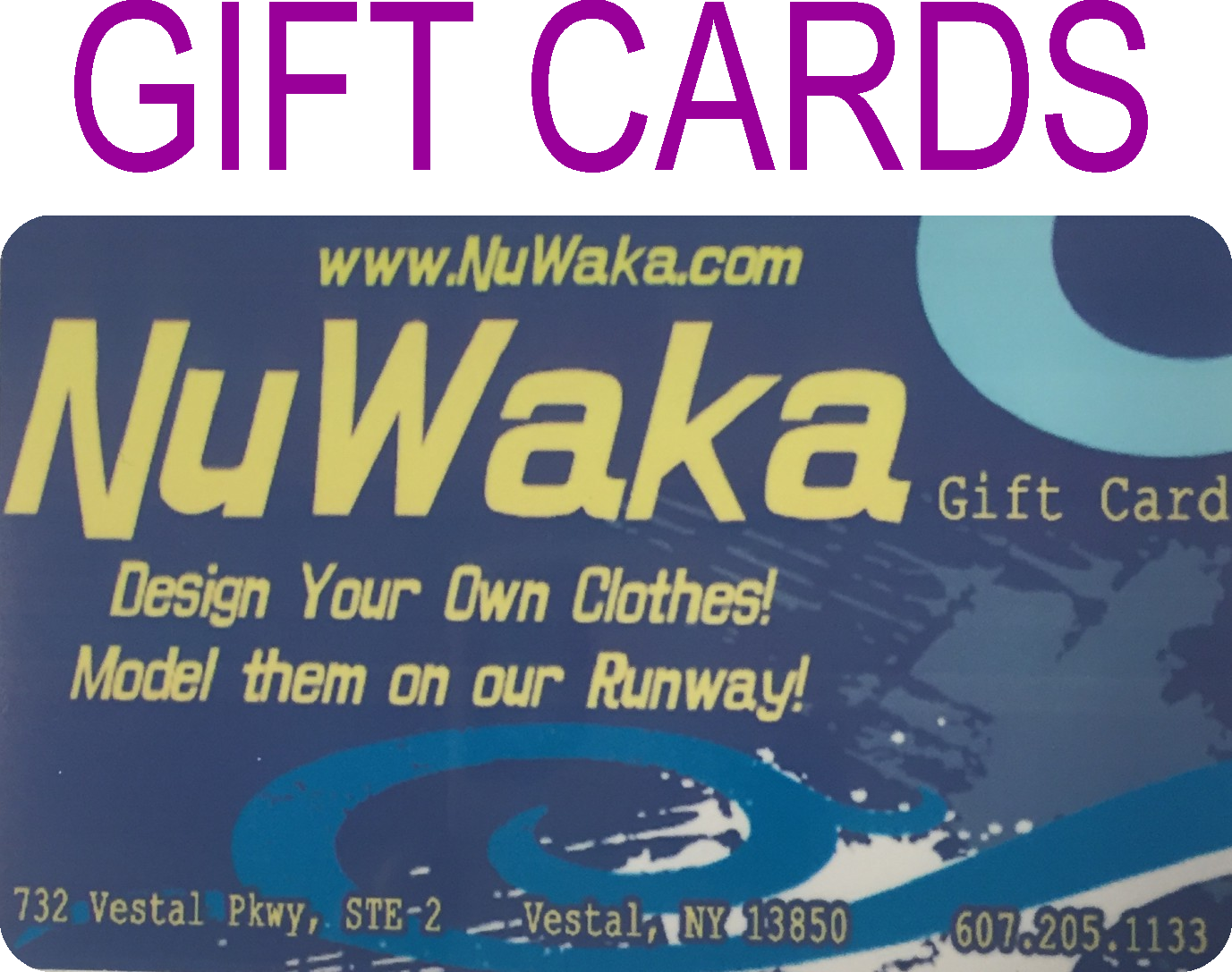 Purchase NuWaka Gift Card